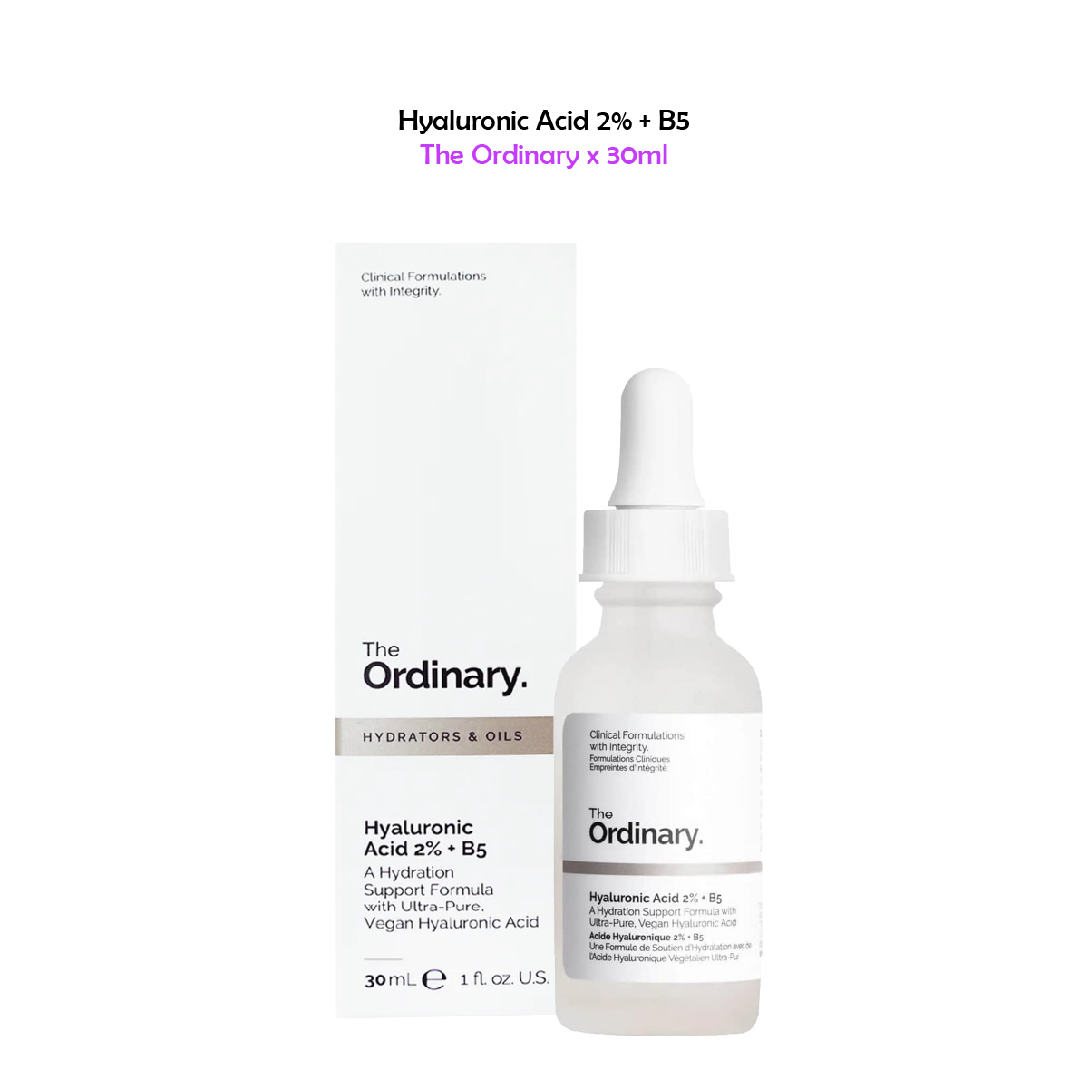 THE ORDINARY - HYALURONIC ACID 2% + B5