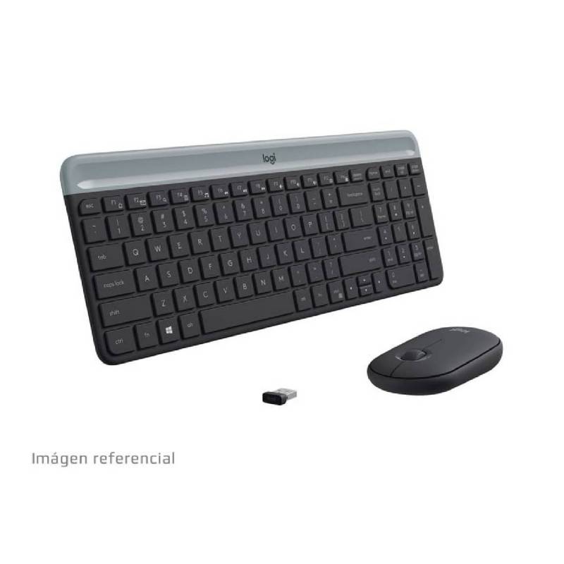 TECLADO  MOUSE LOGITECH WIRELESS MK470 NEGRO