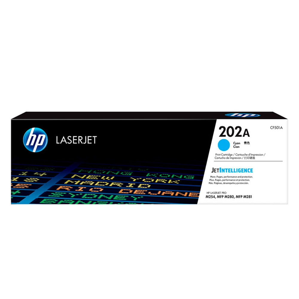 TONER HP CF501A (202A) CYAN LJ PRO M254