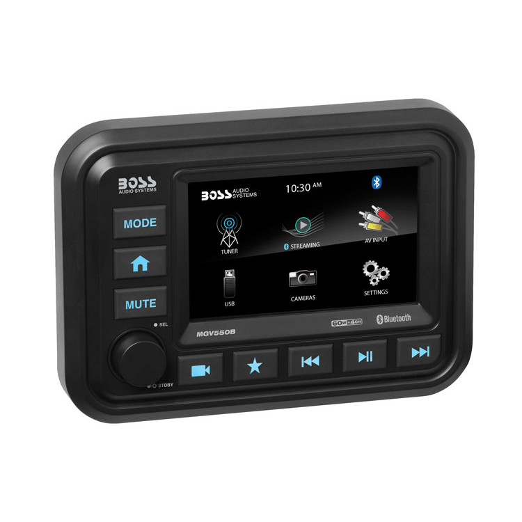 Boss Audio MGV550B Marine IPx6 5" Touch Screen Bluetooth Receiver