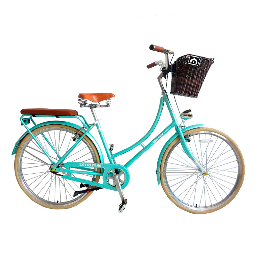 BICICLETA JEFF VINTAGE CAMILA ARO 26 VERDE JADE