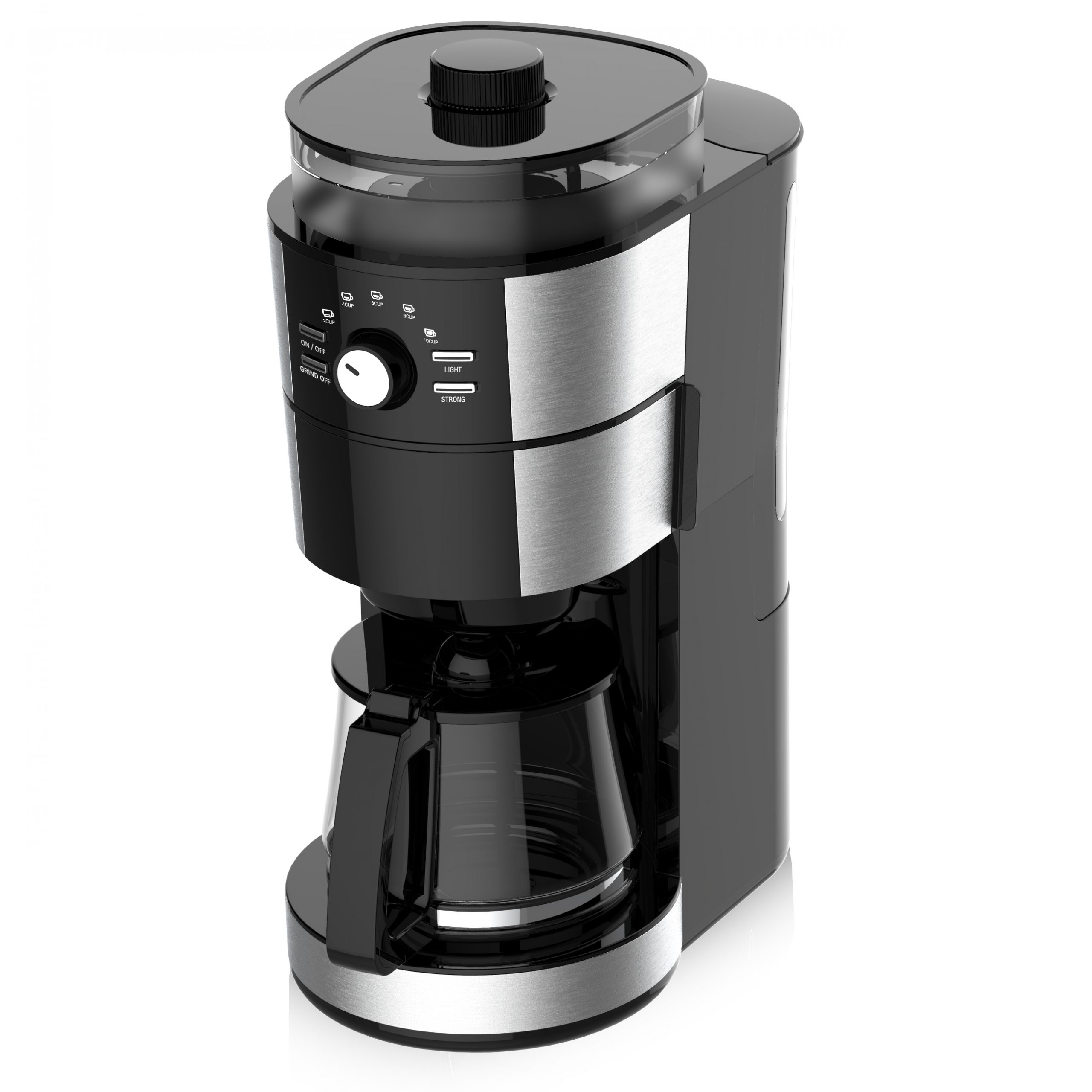 TODO Grind and Brew Coffee Machine Conical Grinder Drip Coffee 1.25L 1000W TODO Shop online