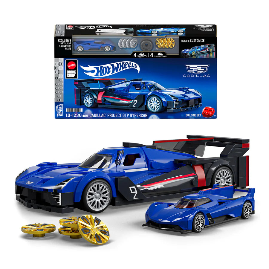 Hot Wheels Speed Cadillac Project GTP Hypercar by Mattel Brick Shop