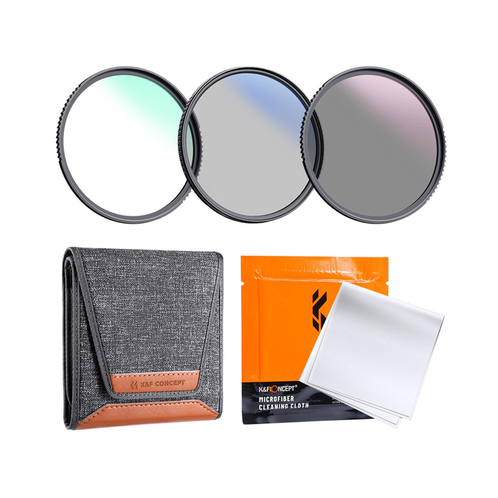 KIT FILTRO  KYF CONCEPT DE LENTE MCUV+CPL+ND4 52MM SKU.1938