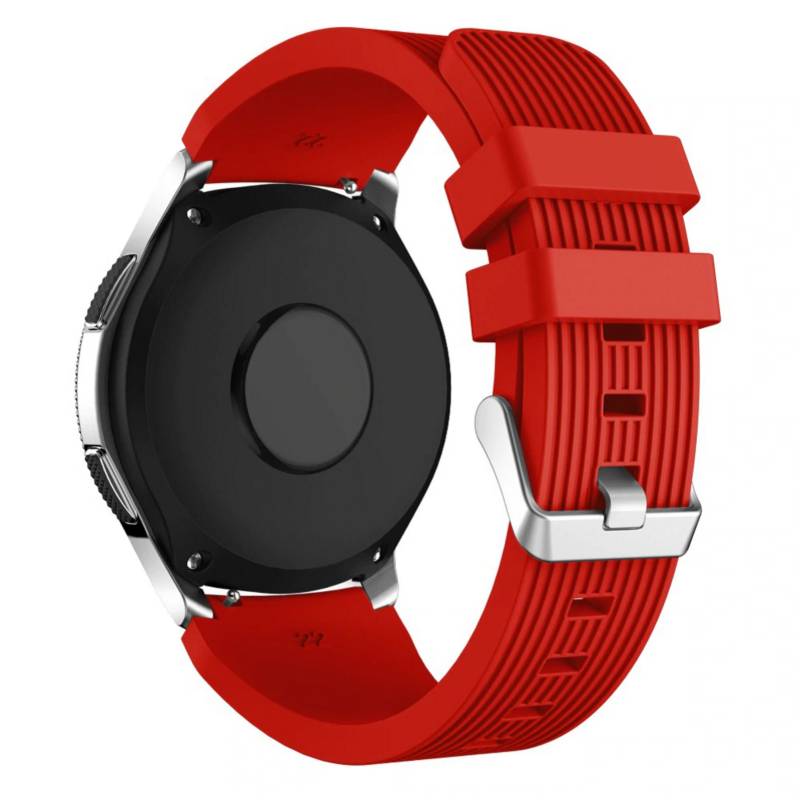 CORREA SILICONA PARA HUAWEI WATCH GT2 46MM - GT2 PRO - GT2 E - ROJO