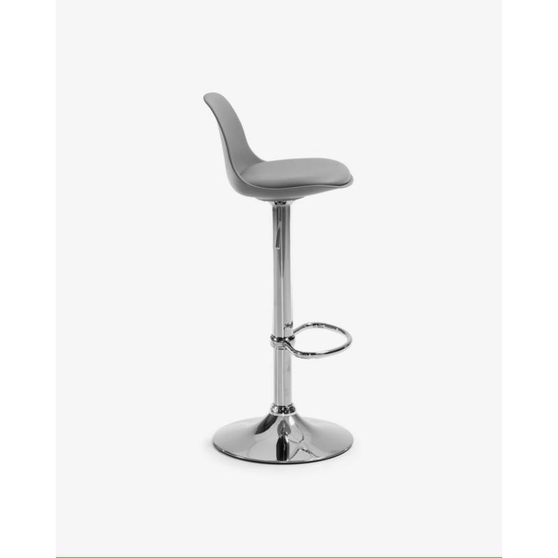 SILLA BAR OSLO GRIS