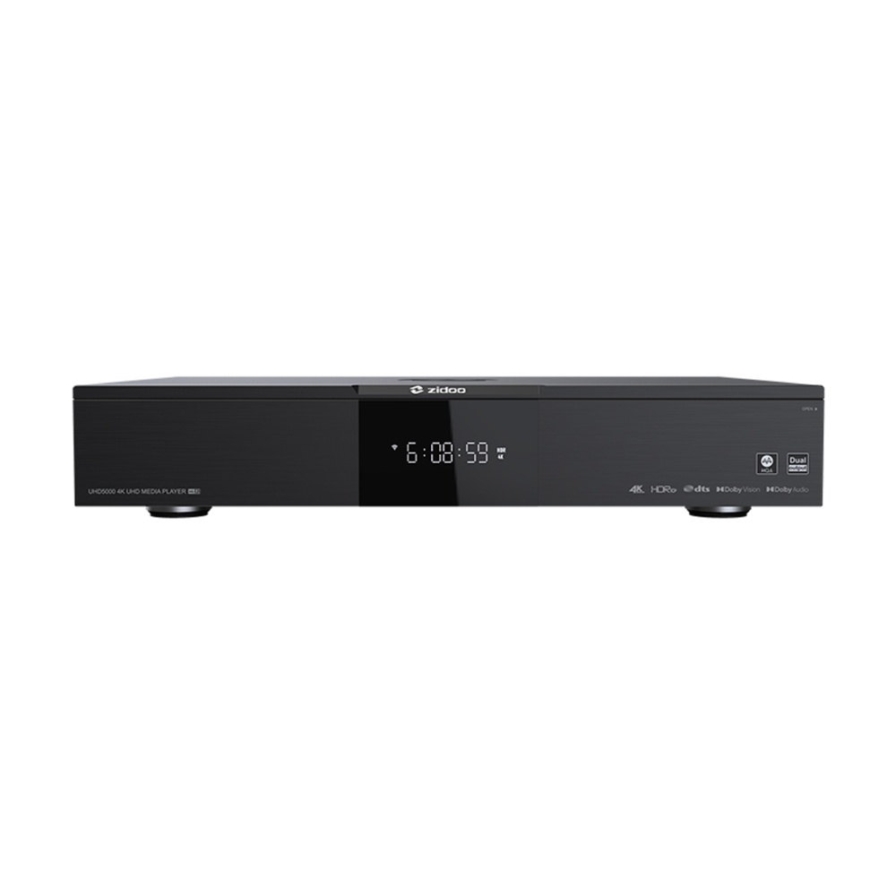 Zidoo UHD5000 Media Player 4K Dolby Vision HDR10 Plus HiFi ESS DAC Android 11