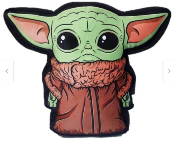 COJÍN ALMOHADA STAR WARS - BABY YODA