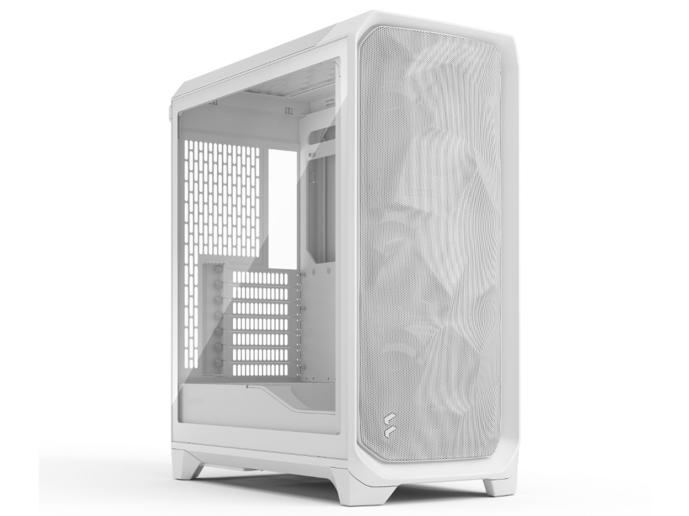 Fractal Design Meshify 3 ATX Mid-Tower Case - White TG Clear Tint