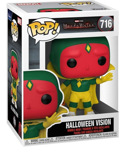 FUNKO POP MARVEL STUDIOS WANDA VISION- VISION (HALLOWEEN)