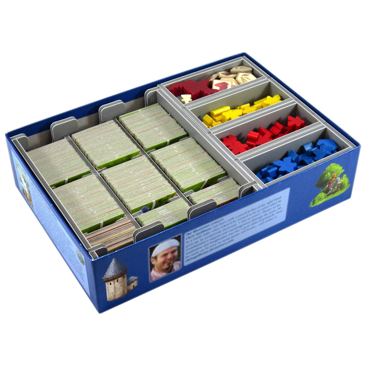 Folded Space Game Inserts - Carcassonne