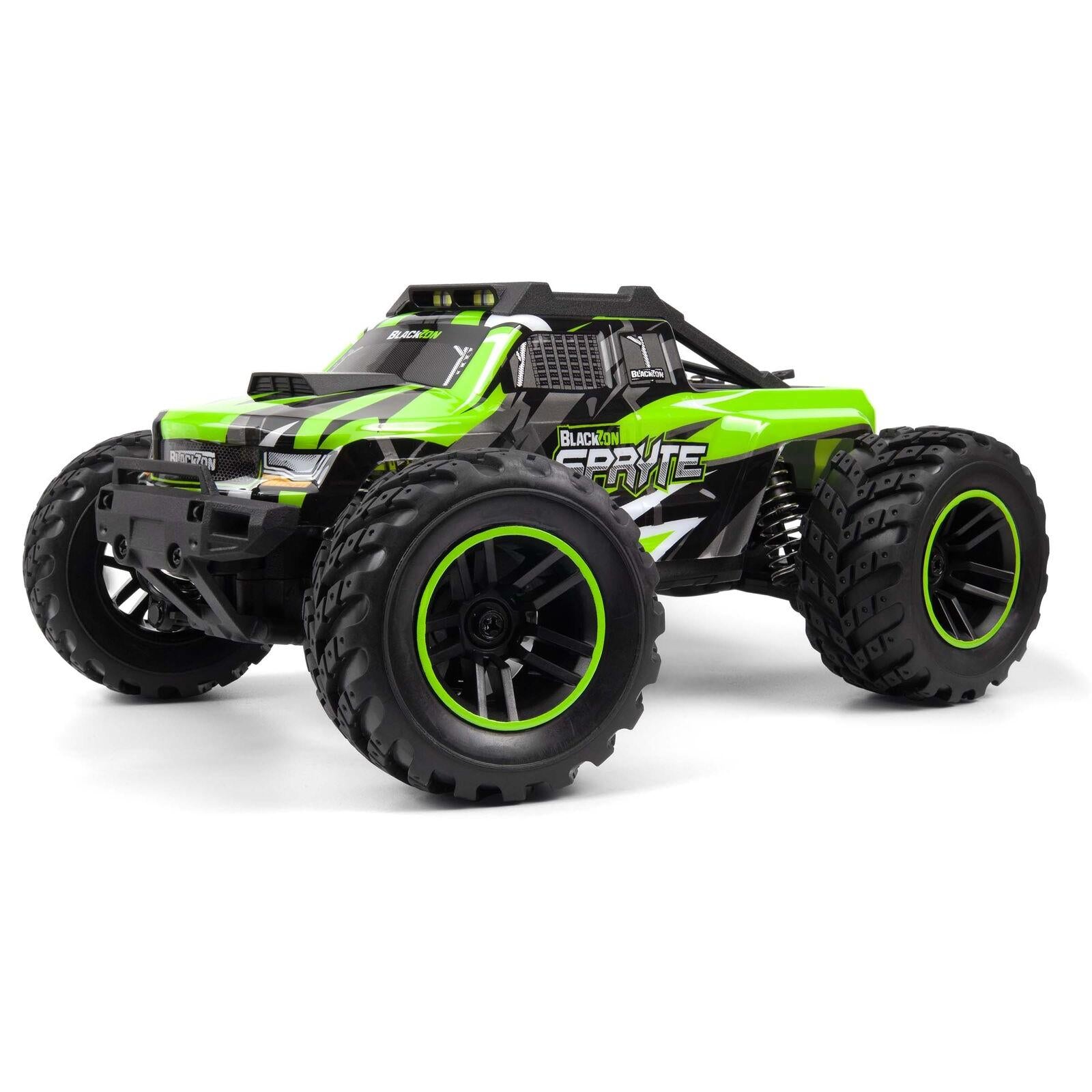 Blackzon 1/20 Spryte MT 4WD Electric Monster Truck - Green
