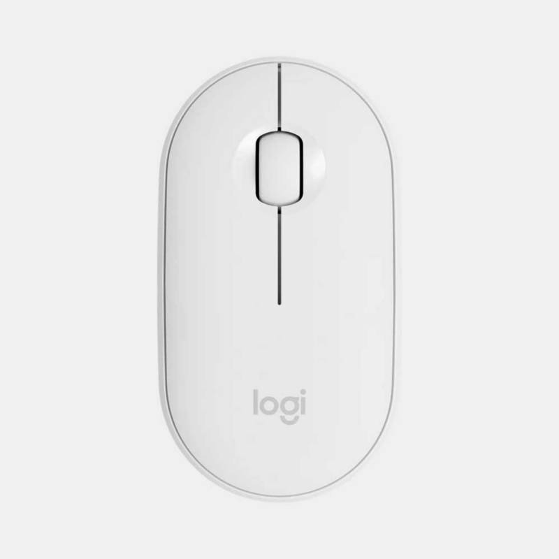 MOUSE LOGITECH PEBBLE M350 BLUETOOTH - WHITE