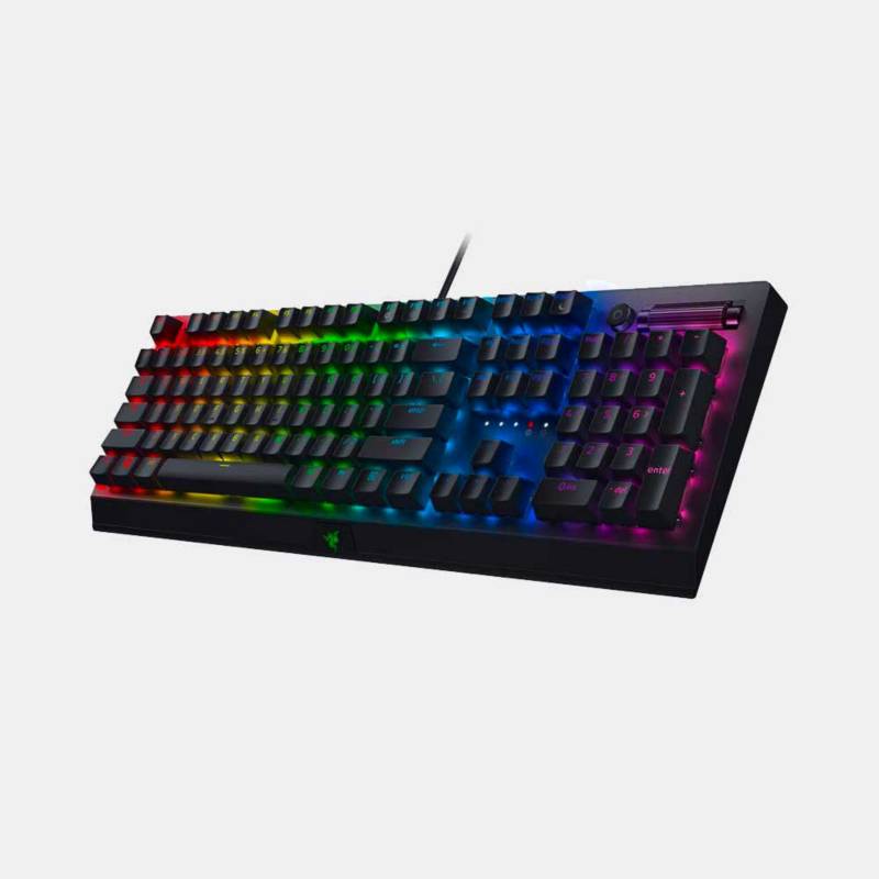 TECLADO RAZER BLACKWIDOW V3 MECHANICAL YELLOW SWITCHES CHROMA RGB