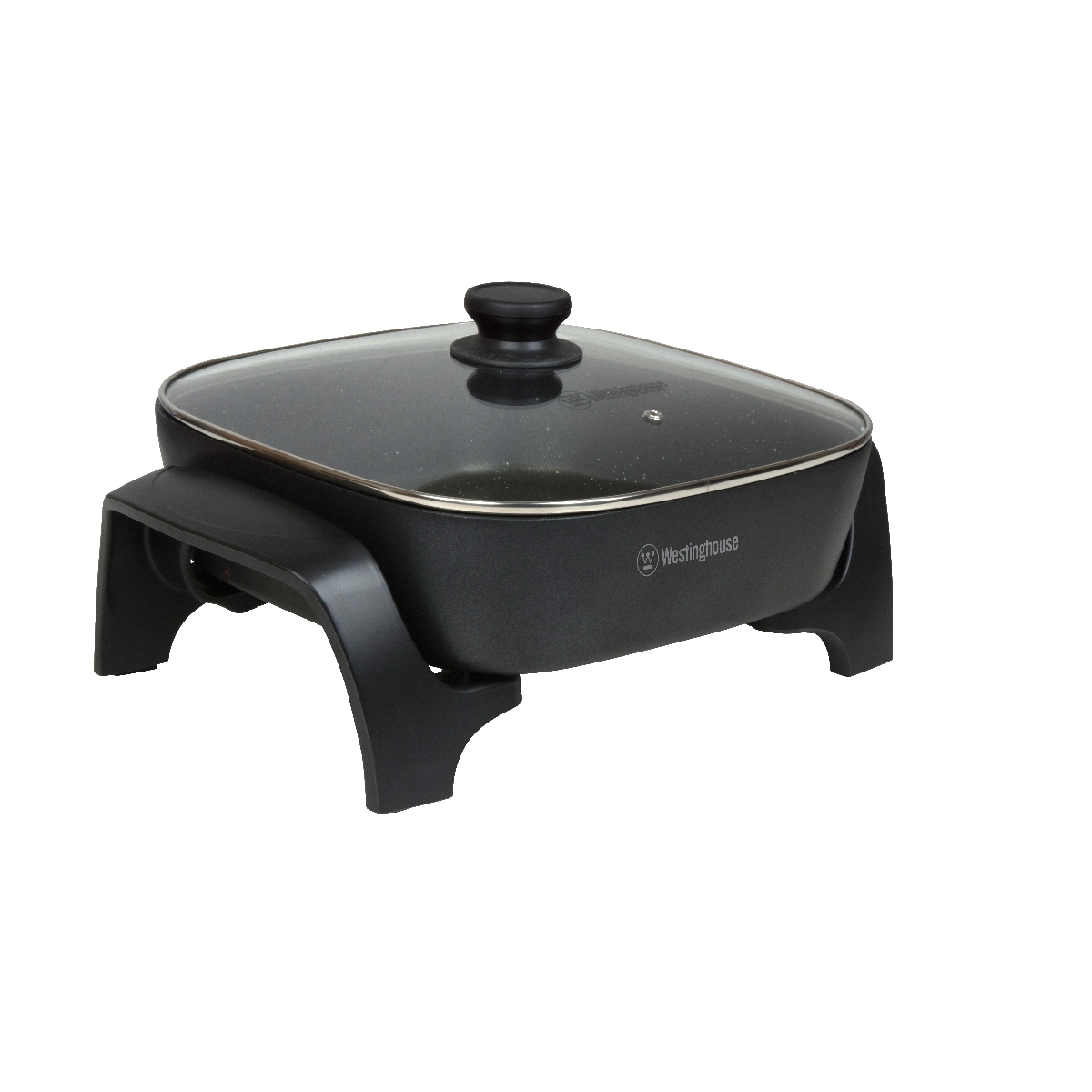 Westinghouse 5L Square Non-Stick Electric Frypan 2000W Stone Finish