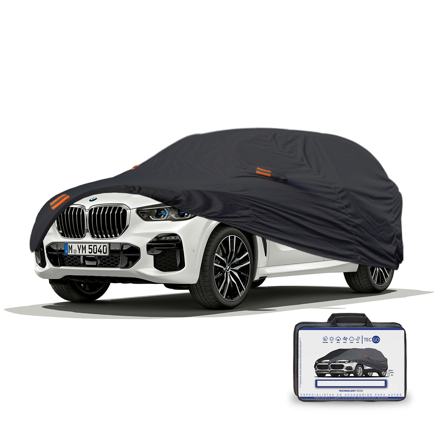 PROTECTOR FORRO FUNDA COBERTOR GRIS TIPO BMW X5 AÑO 2014