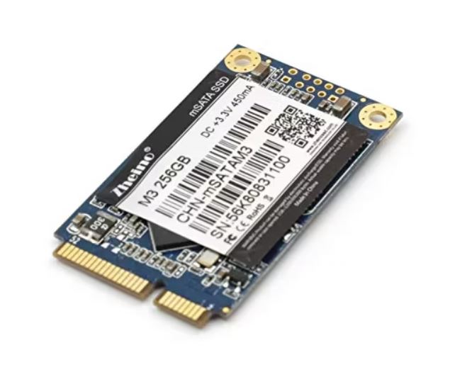 UNIDAD DE ESTADO SÓLIDO ZHEINO Q1 MSATA SSD (2D MLC) SATA III 1.18X1.969 IN PARA MINI PC TABLET PC LAPTOP Y ULTRABOOKS