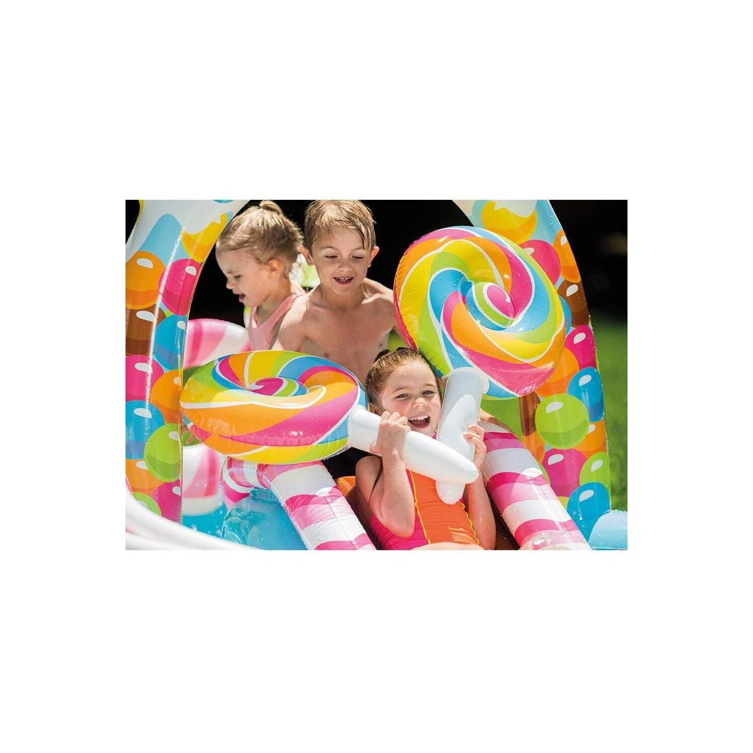 PISCINA INFLABLE DE JUEGOS CANDY ZONE - INTEX