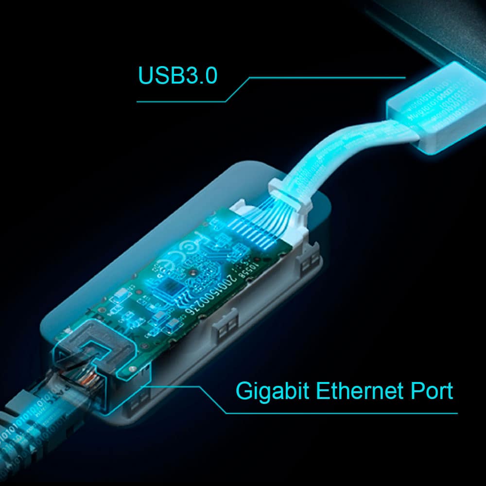 ADAPTADOR DE RED USB 3.0 A ETHERNET GIGABIT UE300 TP-LINK