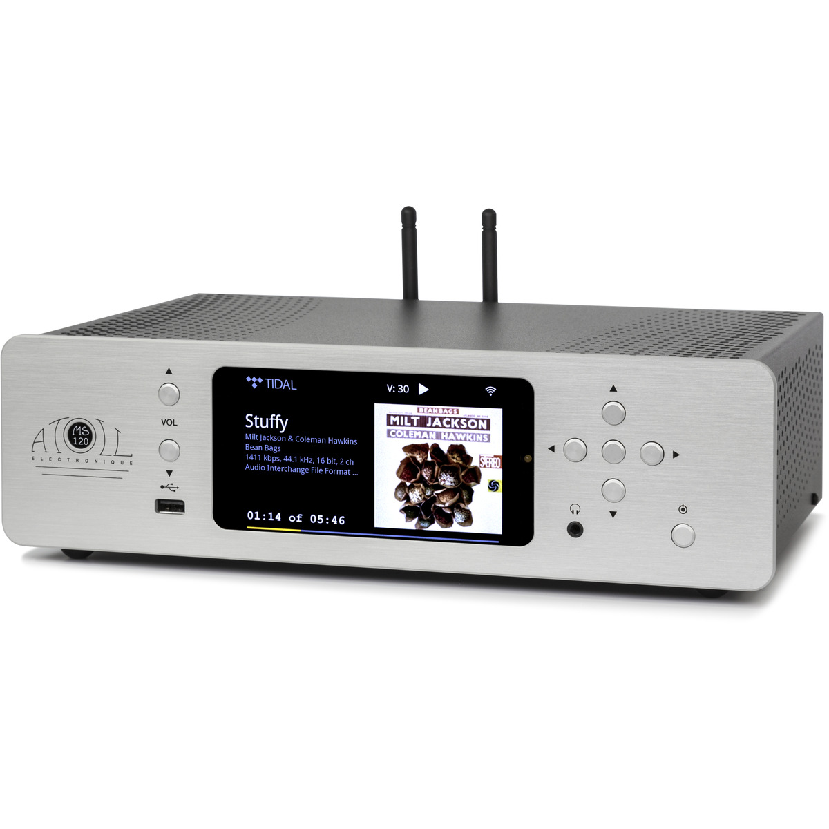 Atoll MS120 Mini Streamer – Silver