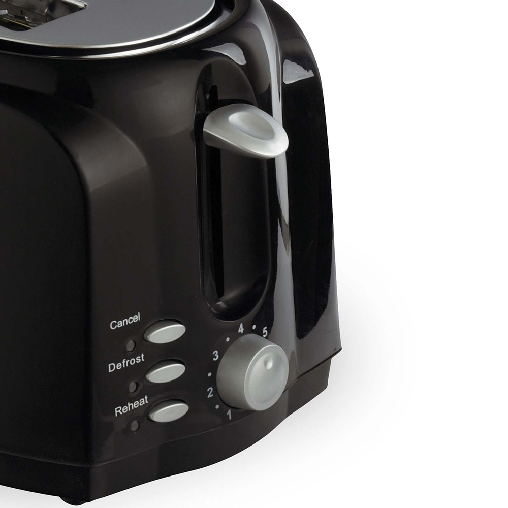 TOSTADOR DE PAN RECORD 600W NEGRO