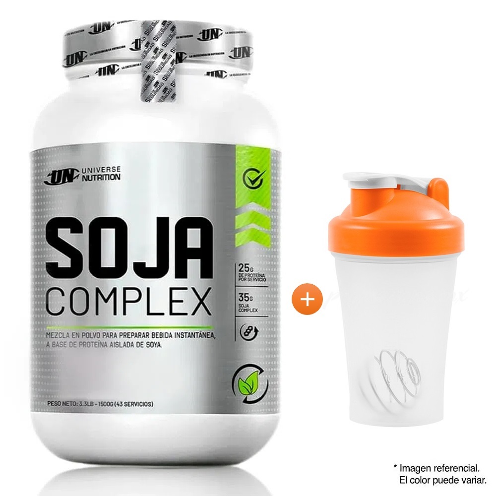 PROTEÍNA UNIVERSE NUTRITION SOJA COMPLEX 1.5 KG COOKIES