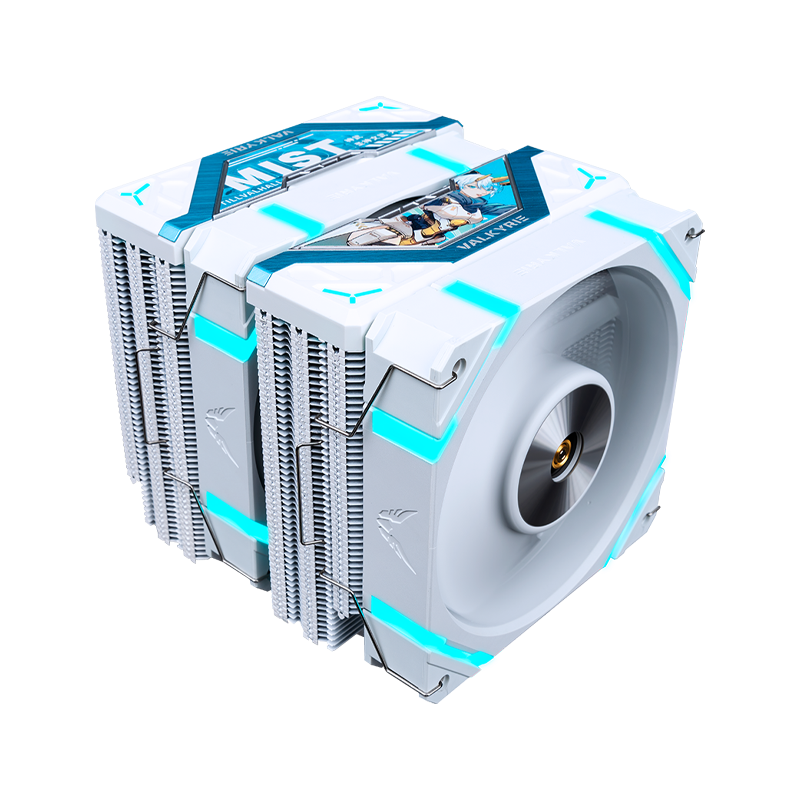 Valkyrie DL125 CPU Air Cooler S-RGB PWN Fan Tower Cooler- White Mist