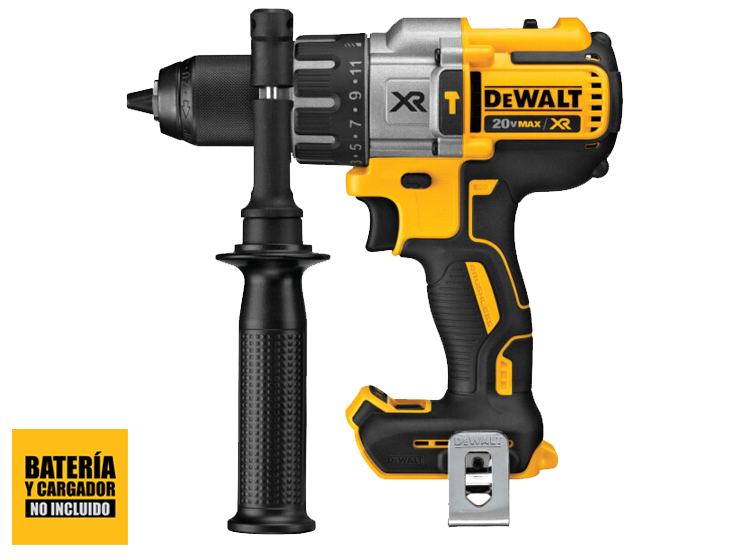 TALADRO ATORNILLADOR DEWALT DCD996B 1/2' 20V XR V.V.R. C.C. (SIN BATERIA/SIN CARGADOR)