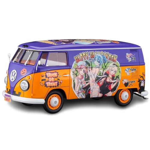 Hasegawa 1/24 Volkswagen Type 2 Delivery Van Egg Girls Happy Helloween