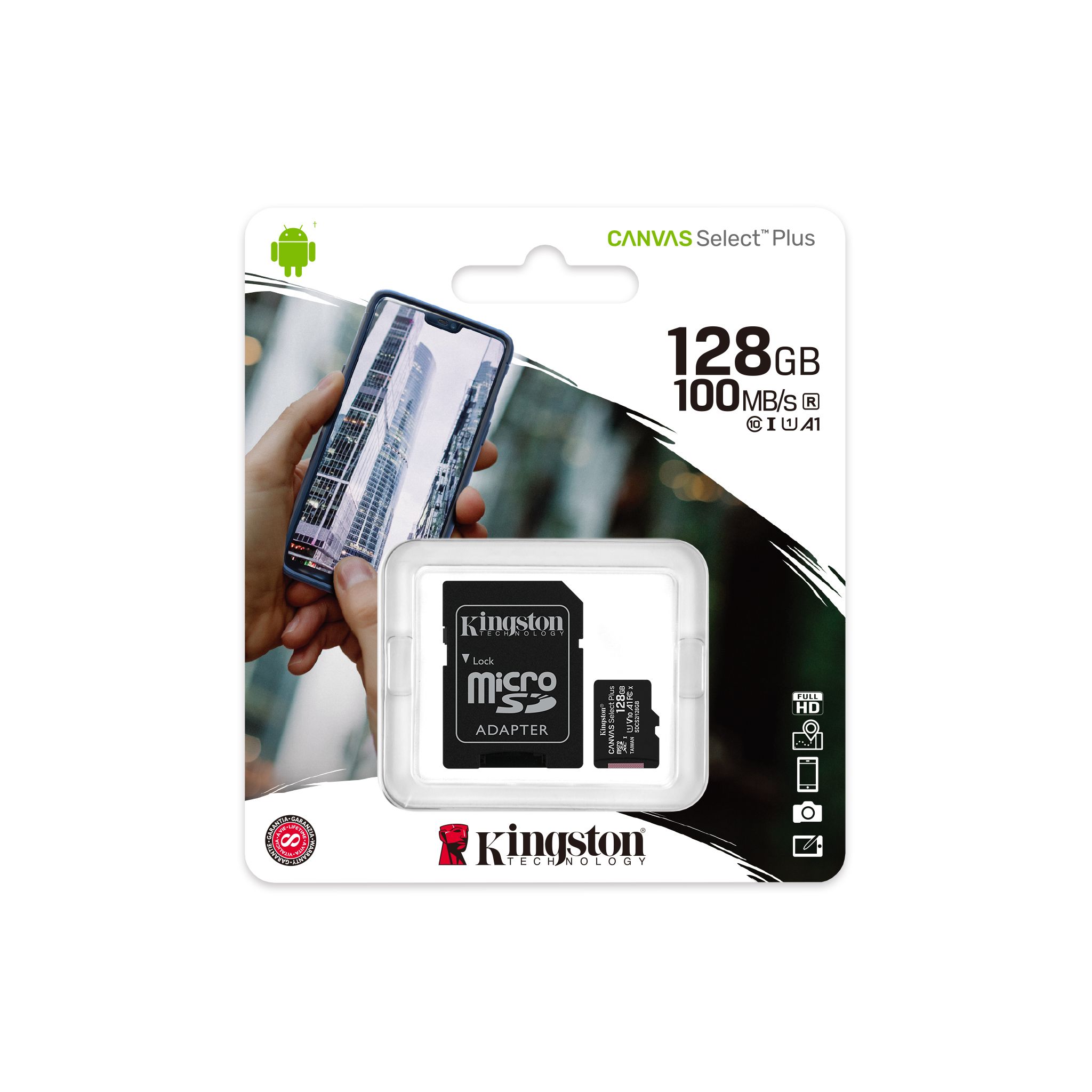 MEMORIA MICRO SD KINGSTON 128 GB