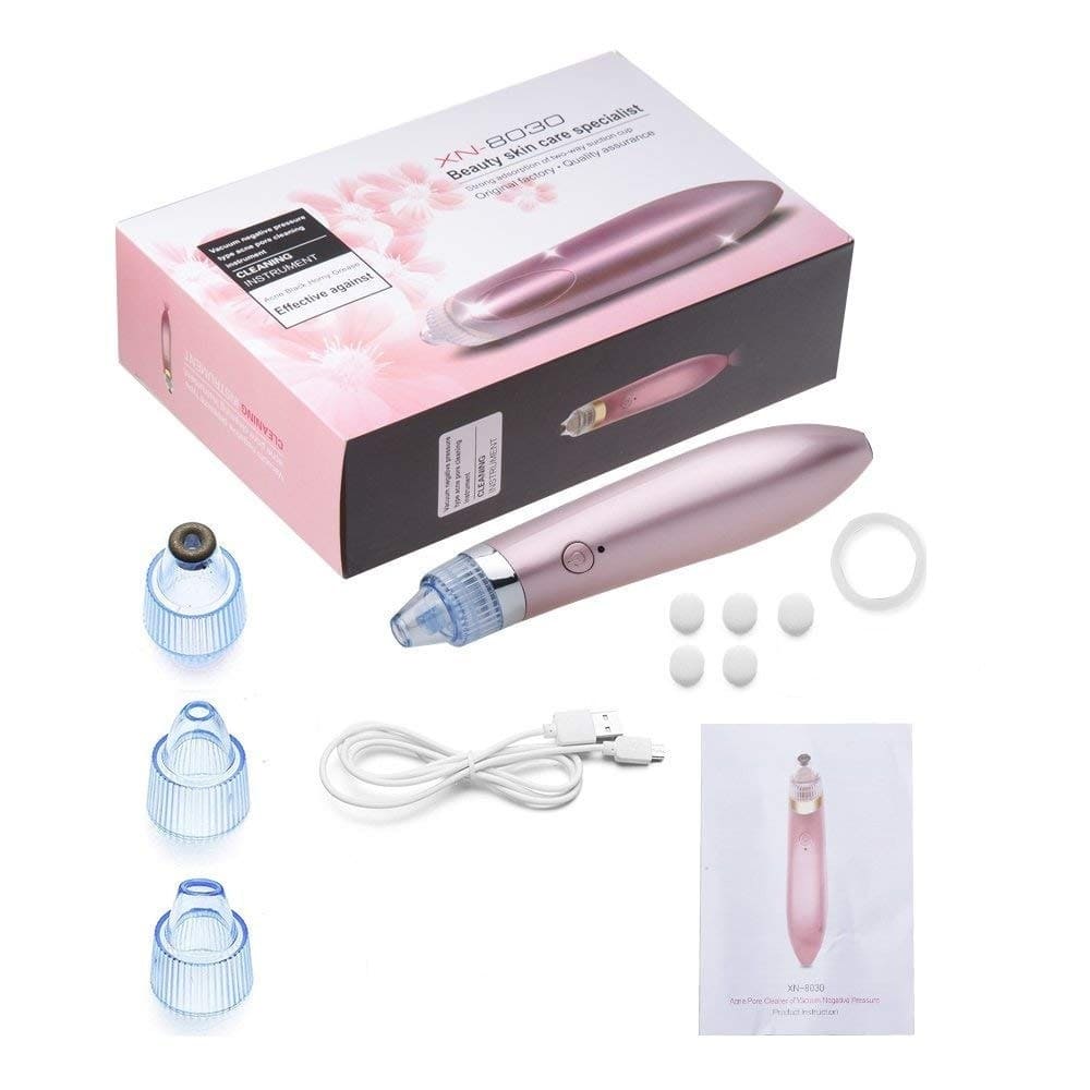 REMOVEDOR ACNE ESPINILLAS CUTIS ASPIRADOR VACIO PUNTOS NEGRO