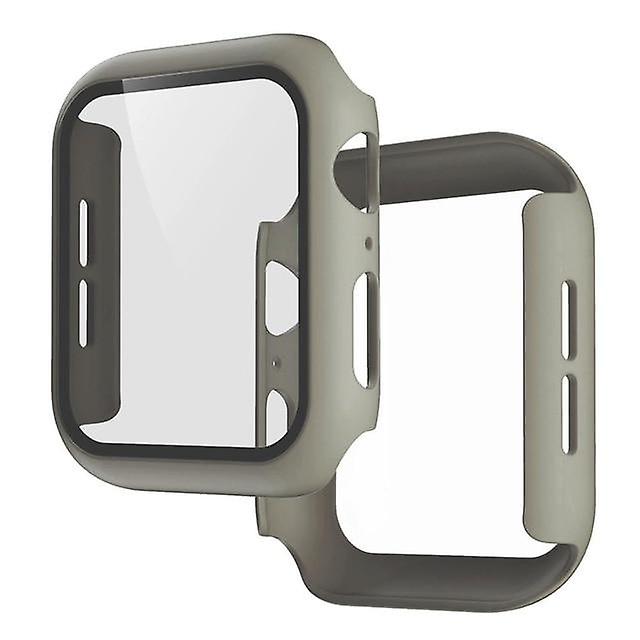 BUMPER CON VIDRIO INCORPORADO PARA APPLE WATCH 38MM KAKHI