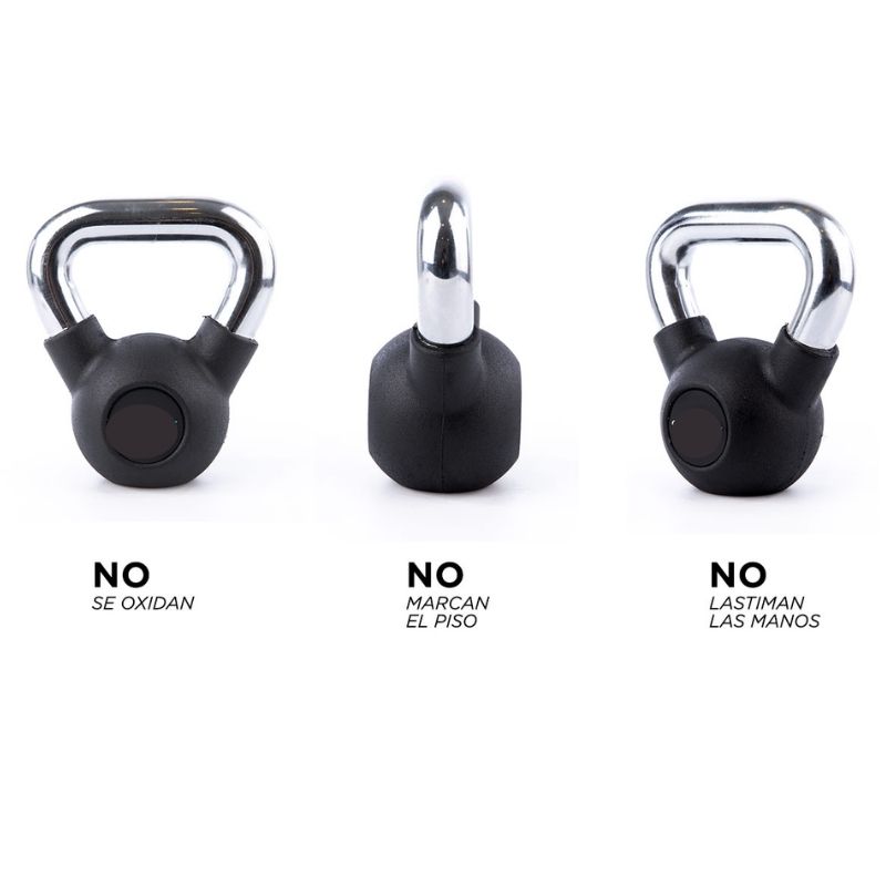 PESA XTREME SPORT RUSA 6 KG KETTLEBELL RECUBIERTO CAUCHO