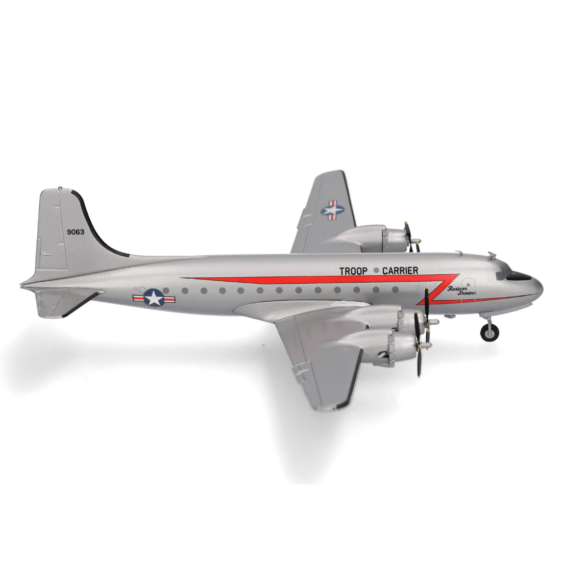 Herpa 1/200 U.S. Air Force Douglas C-54 Skymaster "Rosinenbomber"