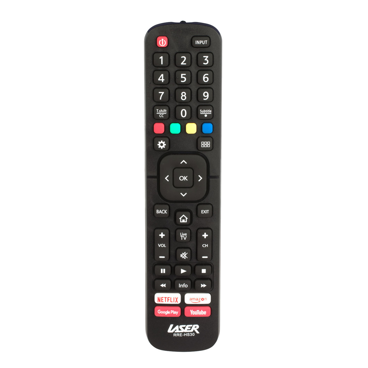 Laser Hisense Replacement TV Remote (No Setup)