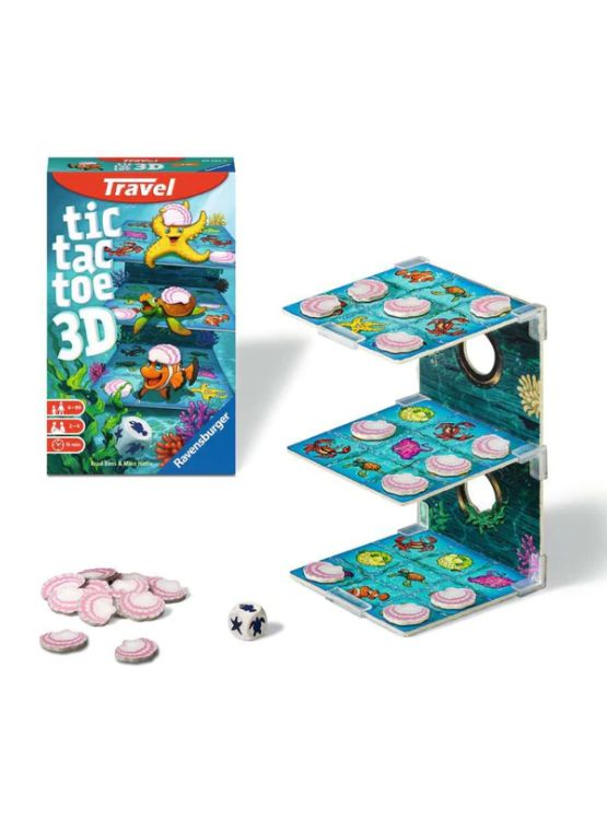 JUEGO TIC TAC TOE 3D TRAVEL SIZE