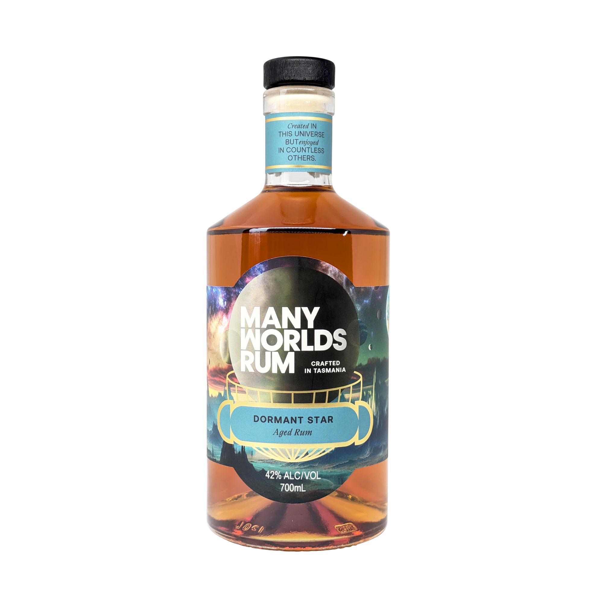 Many Worlds Rum Dormant Star Aged Rum 700ml