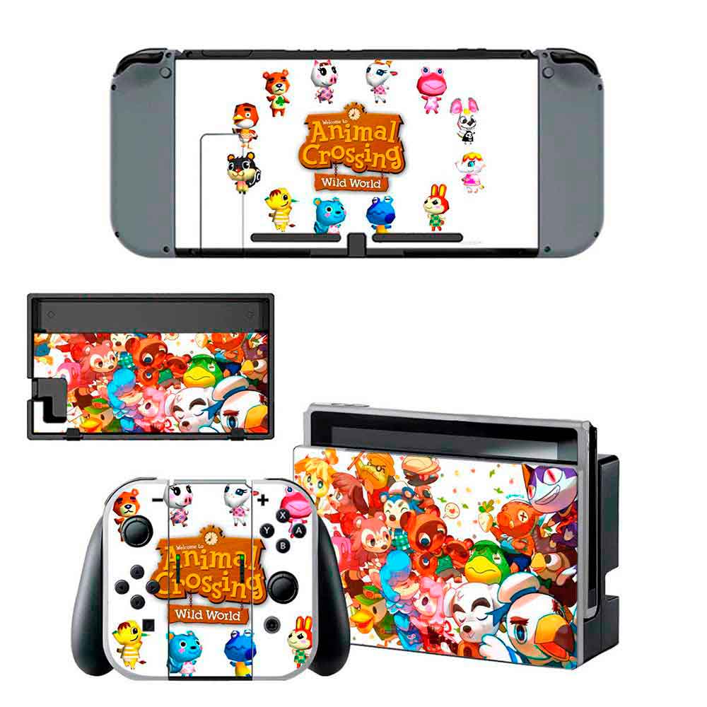 SKIN PARA NINTENDO SWITCH ANIMAL CROSSING