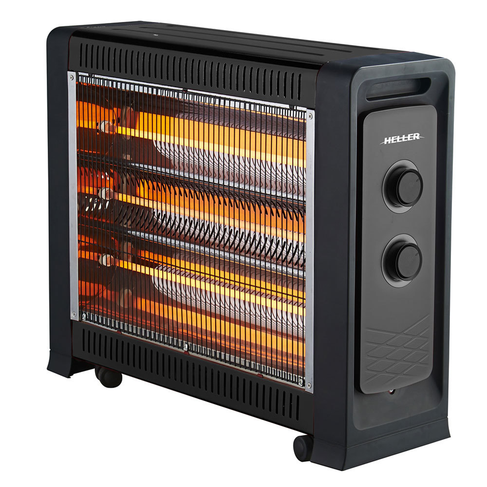 Heller 2400W Quartz Radiant Fan Assisted Heater