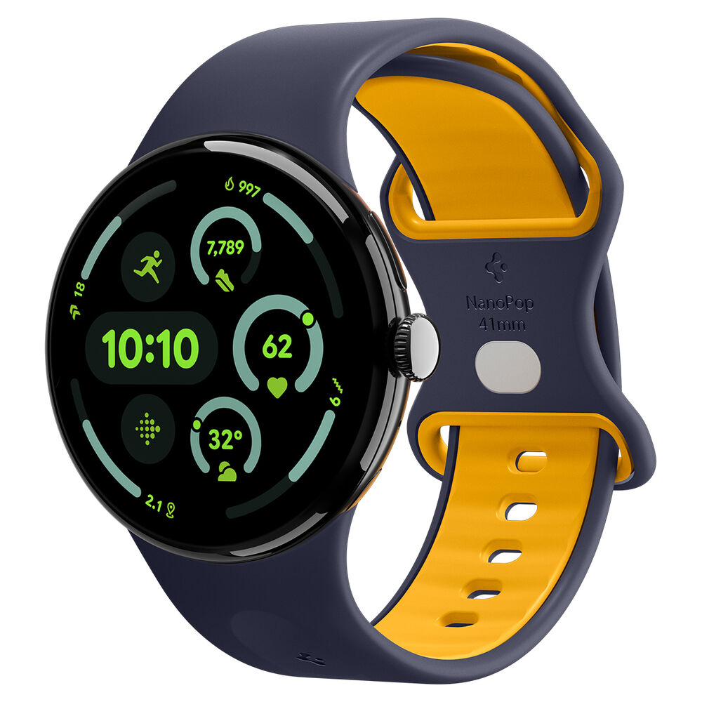 Spigen Pixel Watch 4/3 41mm/ 2/1 Nano Pop Wristband (Blueberry Navy)
