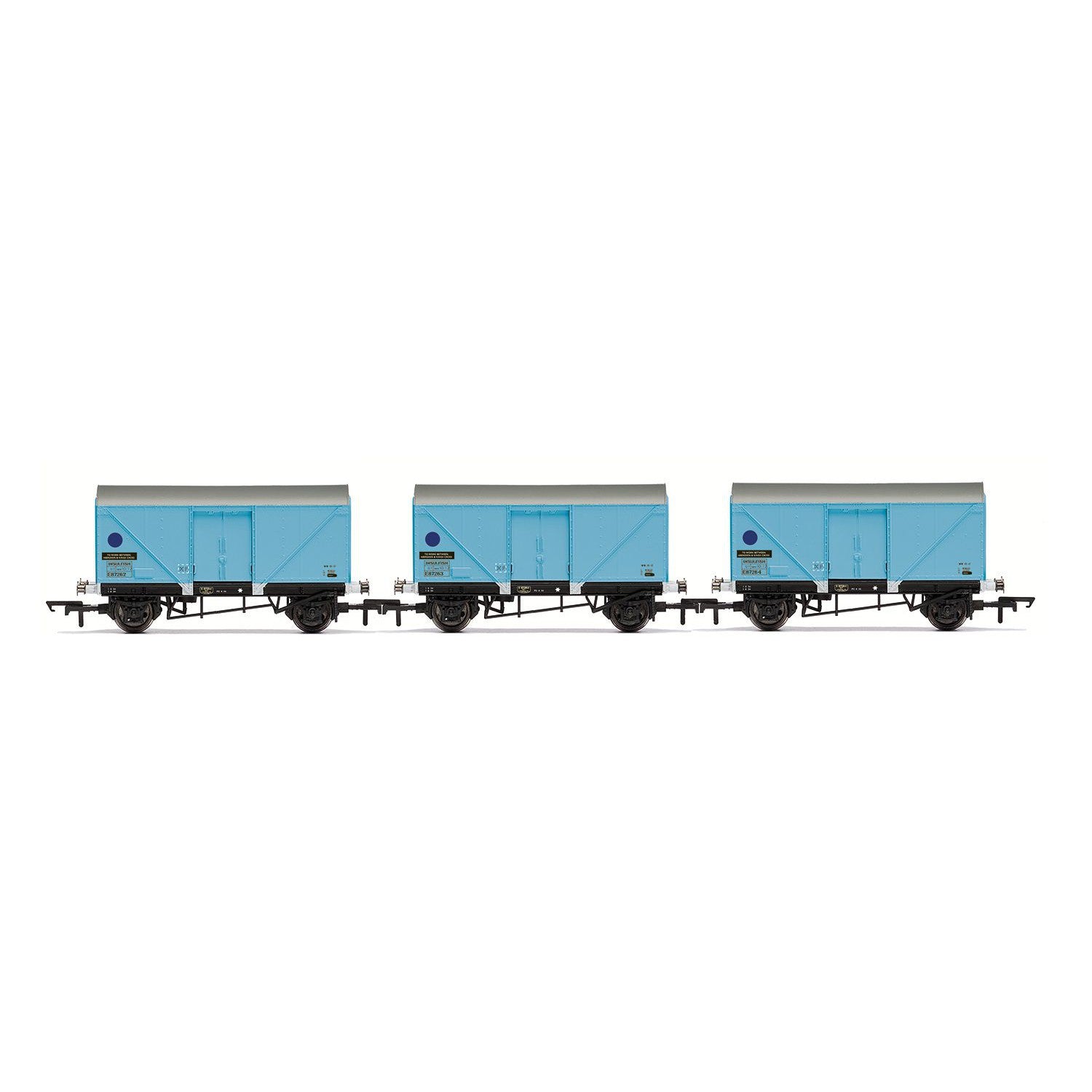 Hornby 12T Fish Van Three Pack Br Era 6
