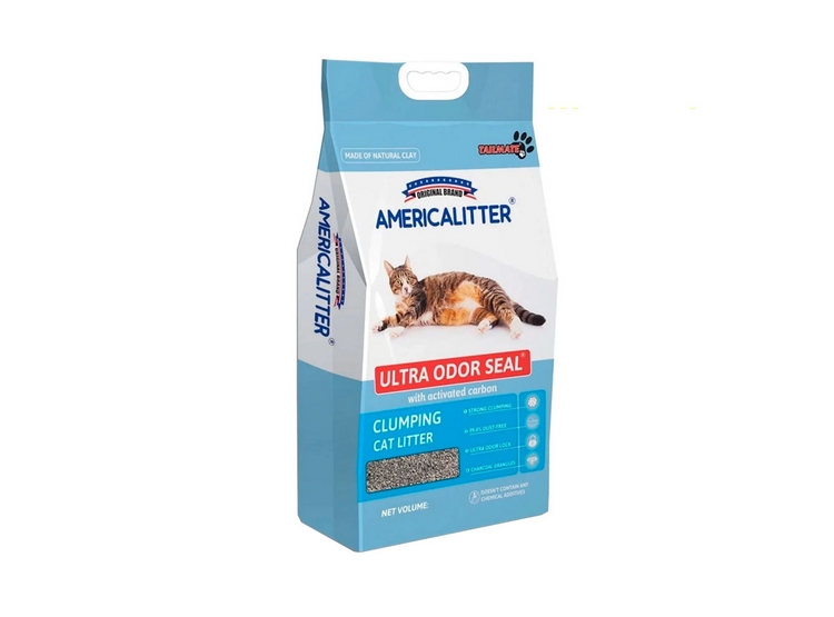 ARENA PARA GATOS AMERICA LITTER ULTRA ODOR SEAL 7 KG