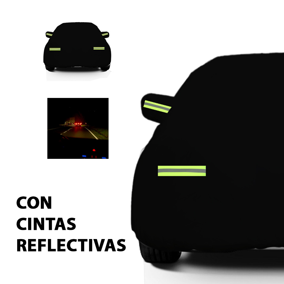 PROTECTOR CUBIERTA FORRO FUNDA COBERTOR TIPO HAVAL H3 NEGRO