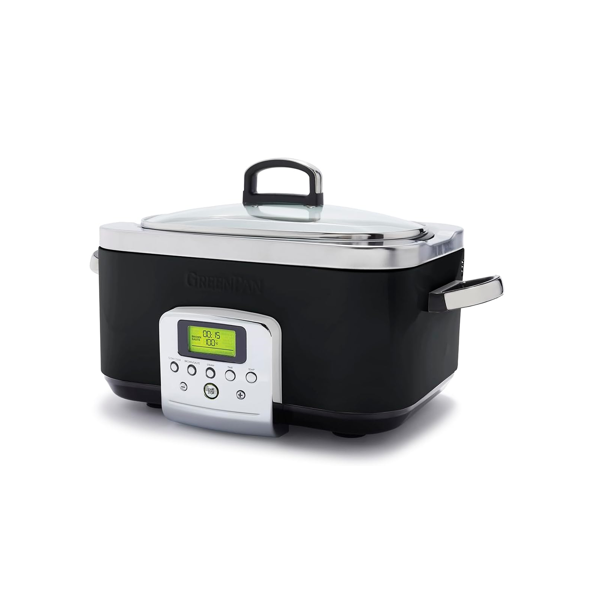 Greenpan Ceramic Slow Cooker 6l (Black)