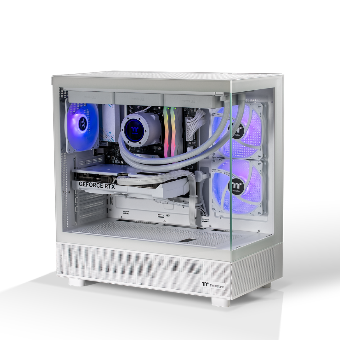 Thermaltake Horizon PRO V2 Snow Gaming Desktop PC (Intel 14600KF / RTX 5070 / 32GB RAM)