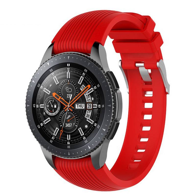 CORREA SILICONA PARA HUAWEI WATCH GT2 46MM - GT2 PRO - GT2 E - ROJO