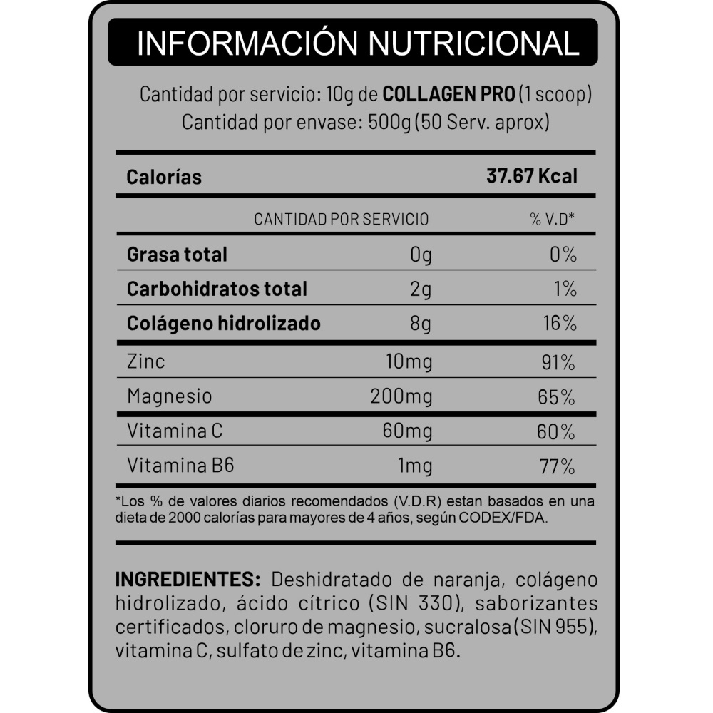 COLÁGENO UNIVERSE NUTRITION COLLAGEN PRO FRUIT PUNCH 500 G