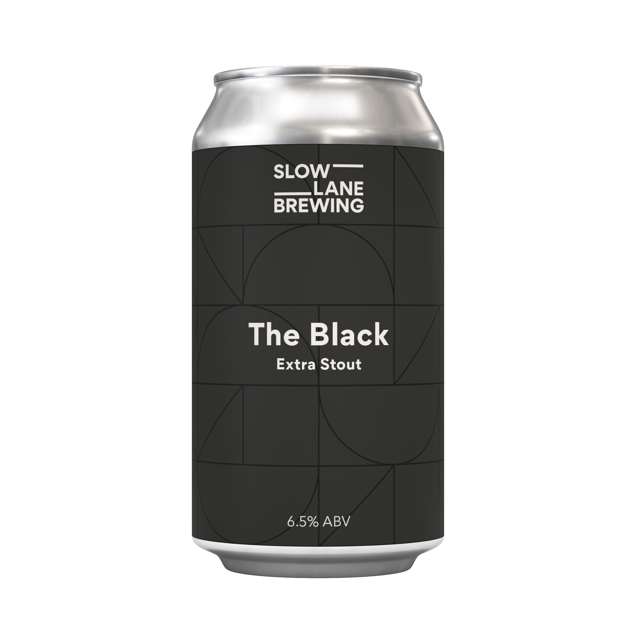 Slow Lane Brewing The Black Extra Stout 375ml