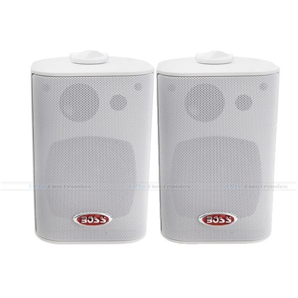 Boss Audio MR4.3W 4" Outdoor Marine Enclosed Speakers
