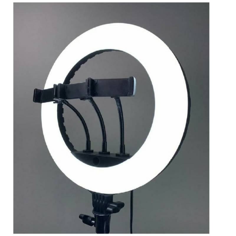 ARO ANILLO LUZ LED 46 CM FOTOGRAFÍA Y VIDEO + TRÍPODE + CONTROL